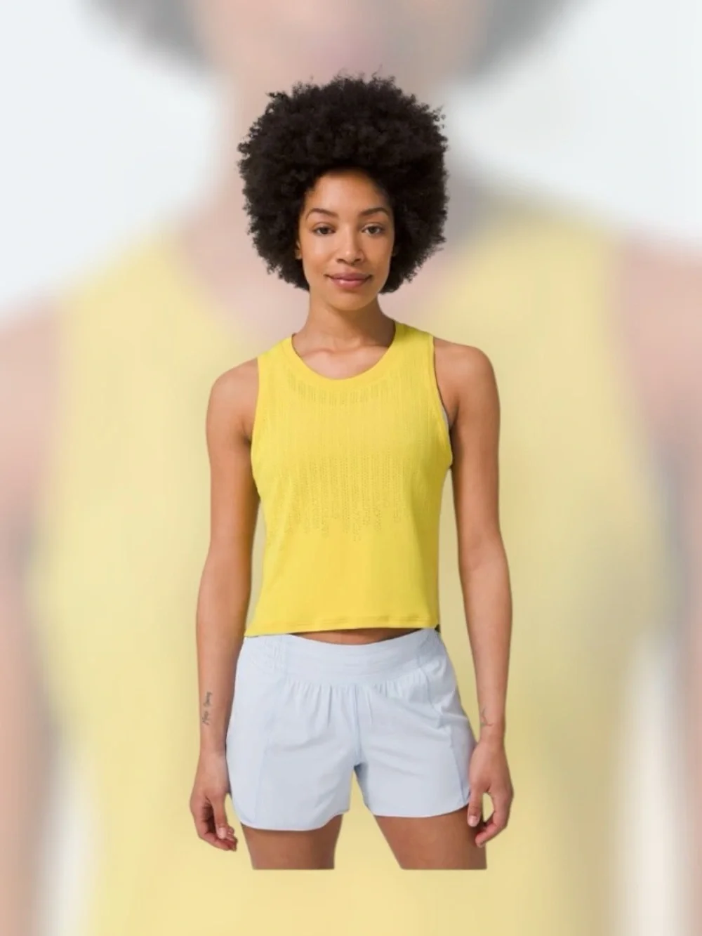 Lululemon Train to Be Tank Soleil / Soleil